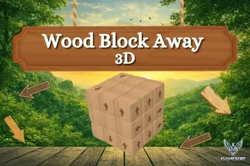Wood Block Away 3D
